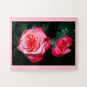 Silver Jubilee roses Jigsaw Puzzle