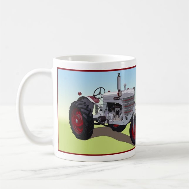 Silver King Tractor Coffee Mug (Left)