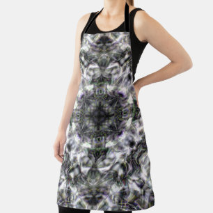 Silver Lace Apron