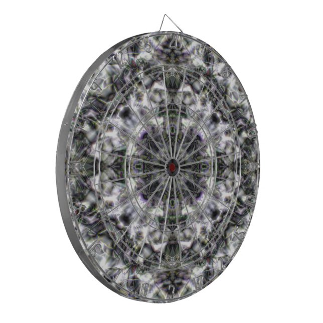 Silver Lace Dartboard (Front Left)