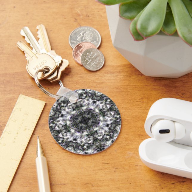 Silver Lace Key Ring (Desk)