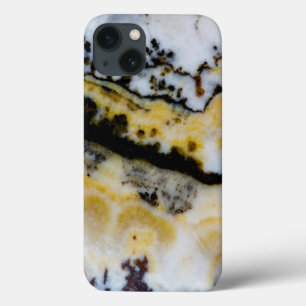 Silver Lace Onyx iPhone 13 Case