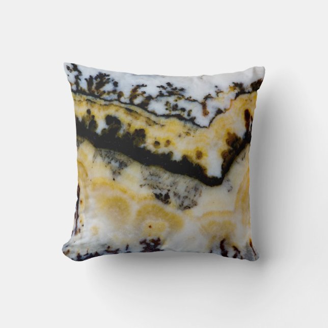 Silver Lace Onyx Cushion (Front)