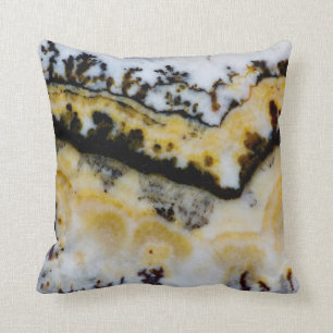 Silver Lace Onyx Cushion