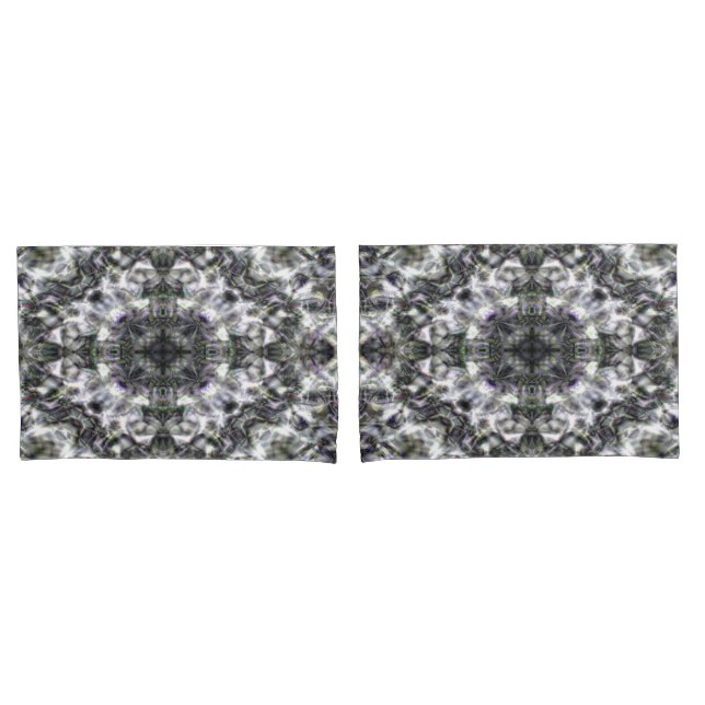 Silver Lace Pillowcase (Front-Set)