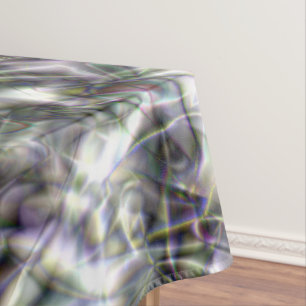 Silver Lace Tablecloth