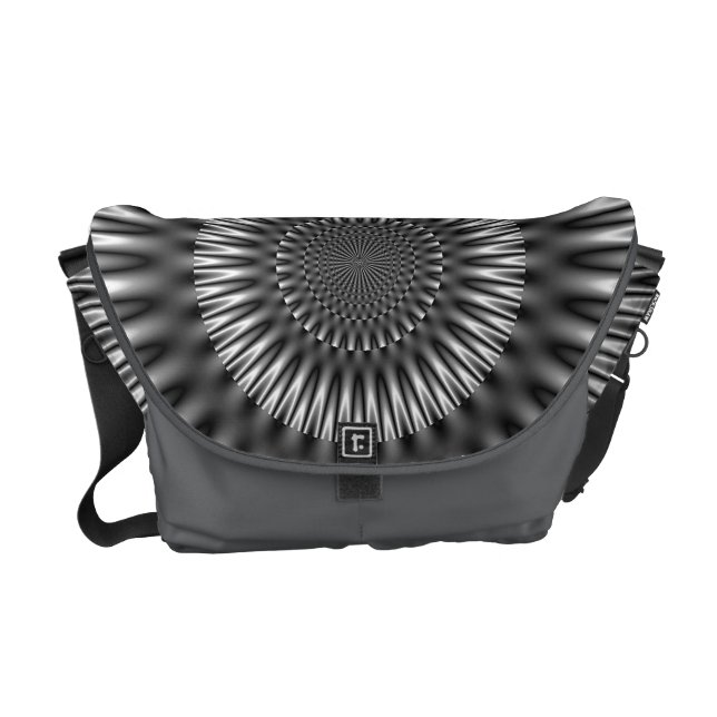 Silver Lagoon Messenger Bag (Front)