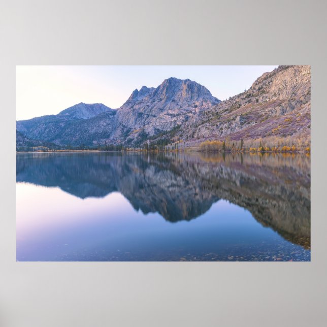 Silver Lake Morning Poster (Front)