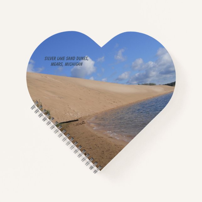 Silver Lake Sand Dunes, Mears, Michigan Notebook (Front)