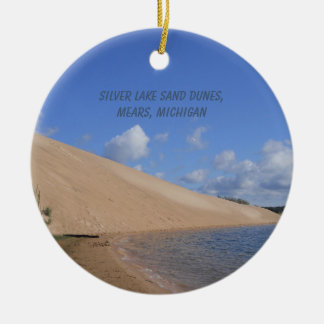 Silver Lake Sand Dunes, Mears, Michigan Ornament