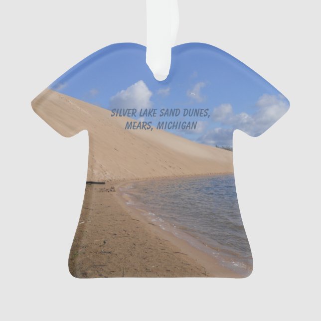 Silver Lake Sand Dunes, Mears, Michigan   Ornament (Front)