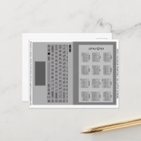 Silver Laptop Keyboard 2025 Calendar On Screen