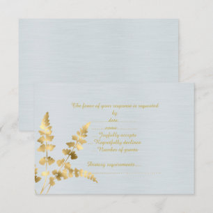 SILVER LEAF RESPONSE CARD