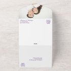 Silver Leaf Swirl Purple Photo Template Wedding