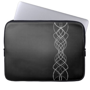 Silver Lights Laptop Sleeve