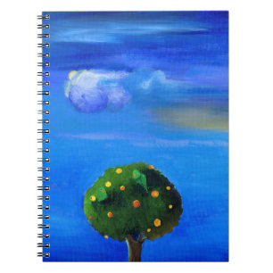 Silver Lining over the Orange Tree 2012 Notebook