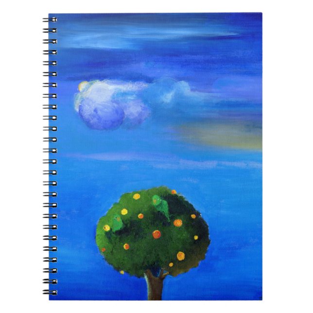 Silver Lining over the Orange Tree 2012 Notebook (Front)