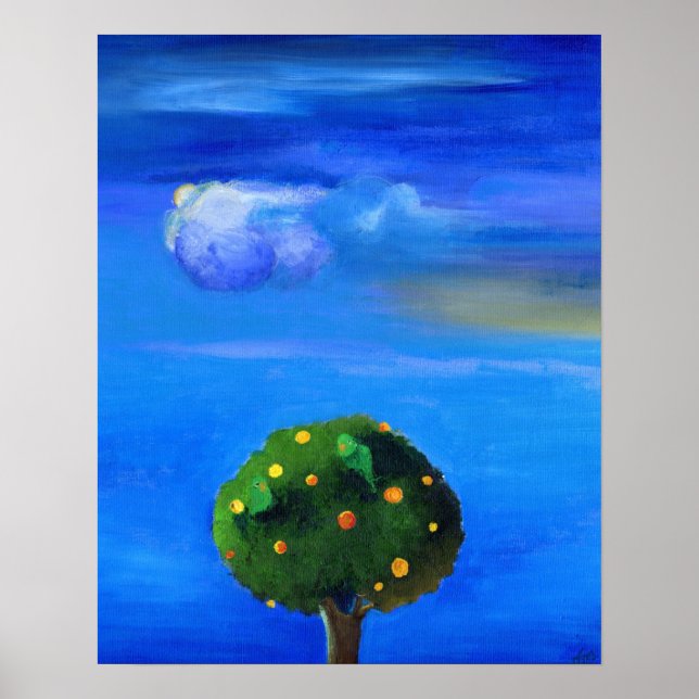 Silver Lining over the Orange Tree 2012 Poster (Front)