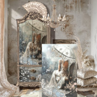Silver Lining Parisian Fantasy Portrait & Parasol