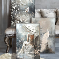 Silver Lining Romantic Heavyweight Decoupage SET