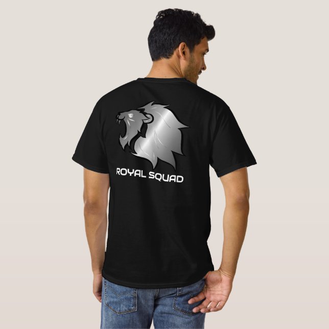 Silver Lion Royal Squad Tee (Back Full)
