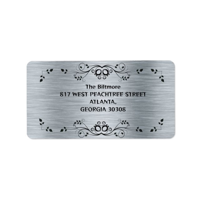 Silver lover label (Front)