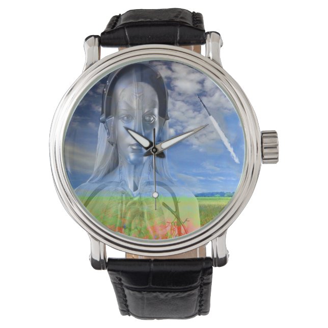 Silver Machine Watch (Front)