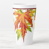 Silver Maple on a Large Latte Mug