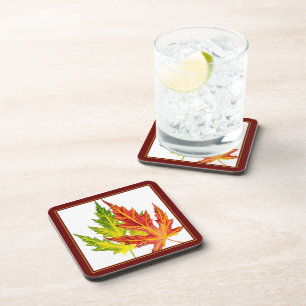 Silver Maple on a Set of Six Coasters