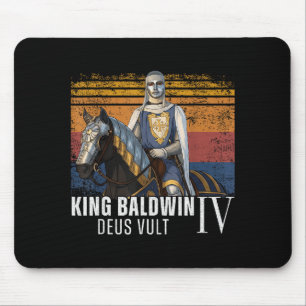 Silver Mask King Baldwin Iv Golden Mask Medieval A Mouse Mat