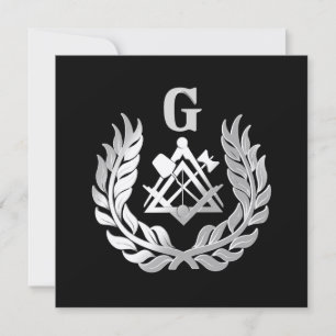 Silver masonry symbol