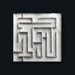 Silver maze canvas print<br><div class="desc">ImageID: 42-25340603 / Pulse / Corbis / Silver maze /</div>