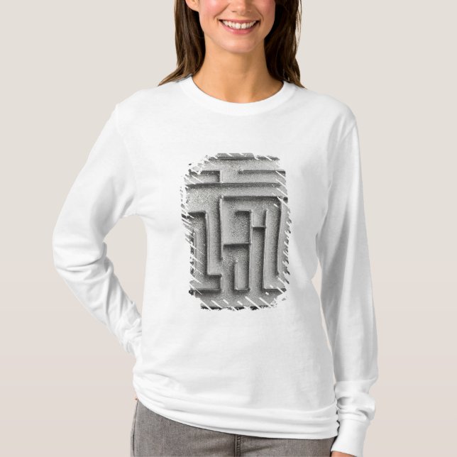 Silver maze T-Shirt (Front)