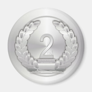 Silver Medal Magnet