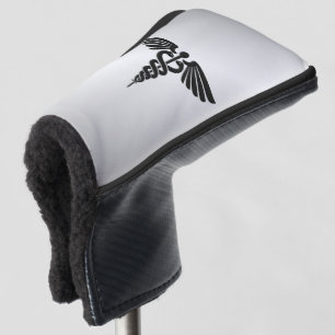 Silver Medical Caduceus Golf Head Cover