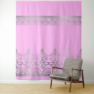 Silver Mehndi - Tapestry