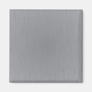 Silver Metal Look Magnet