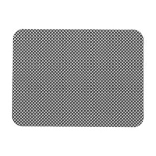 Silver Metal With Holes Pattern Magnet