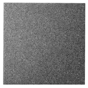 Silver metallic  glitter tile