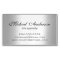Silver Metallic Gradient - Stainless Steel Look