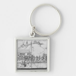 Silver mine of La Croix-aux-Mines, Lorraine 2 Key Ring