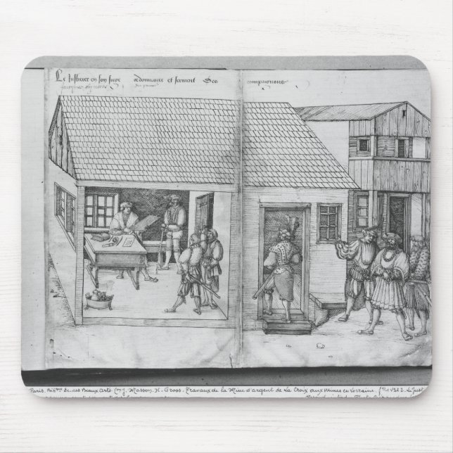 Silver mine of La Croix-aux-Mines, Lorraine 2 Mouse Mat (Front)