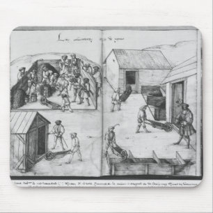 Silver mine of La Croix-aux-Mines, Lorraine Mouse Mat