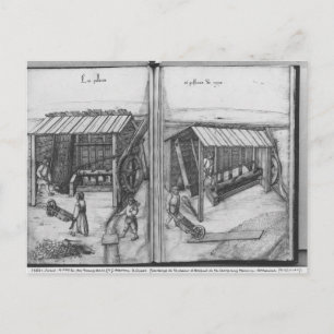 Silver mine of La Croix-aux-Mines, Lorraine Postcard