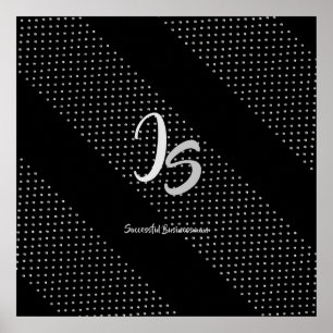 Silver Monog"Successful Businessman" collection Poster