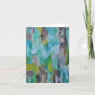 Silver Moon Blank Notecard