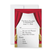 Silver Movie Theme RSVP