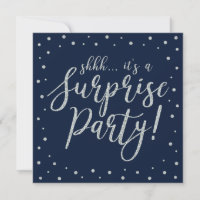 Silver & Navy | 25th Surprise Wedding Anniversary