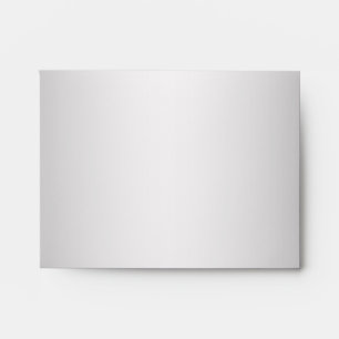 Silver Navy Blue Linen RSVP Envelopes