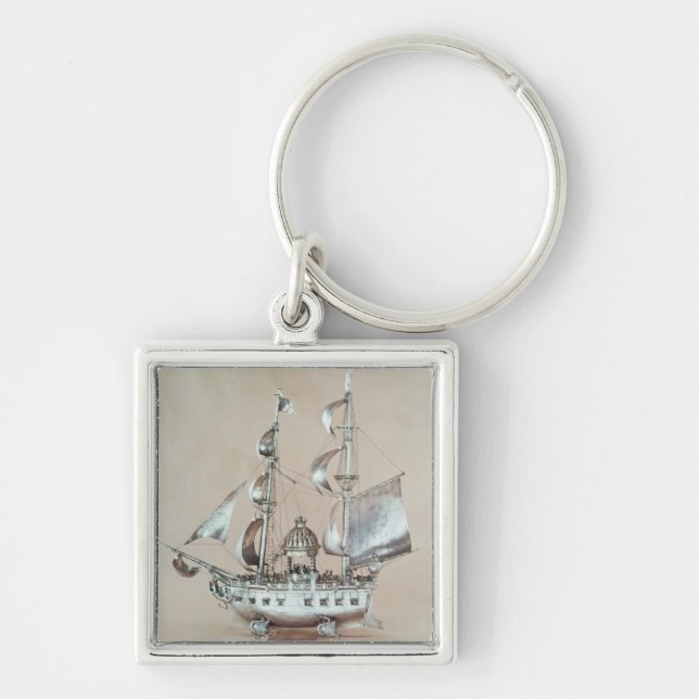 Silver Nef Key Ring (Front)